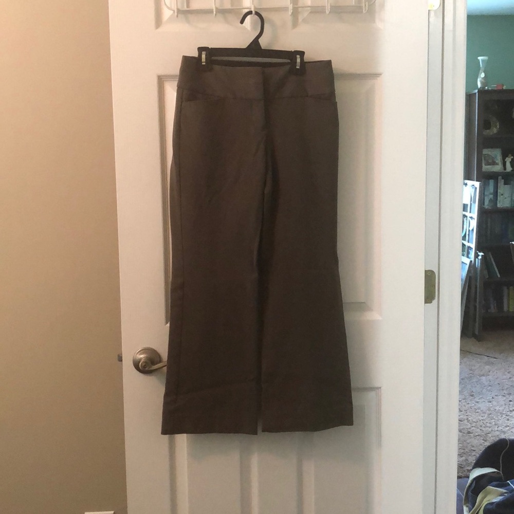 Dark tan dress pants